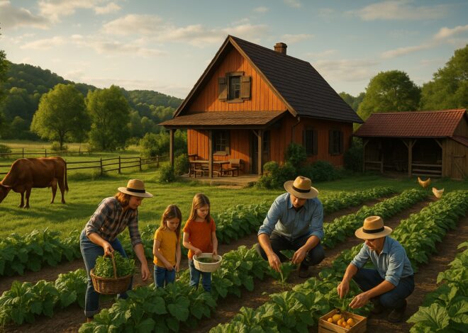 Фермерские усадьбы и агротуризм: отдых с сельским колоритом